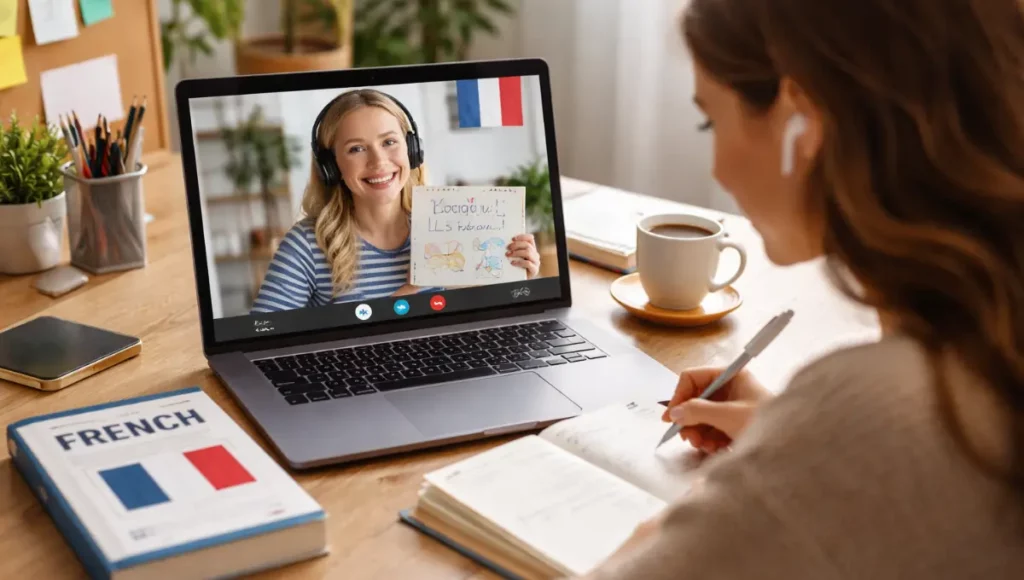 Learning French online