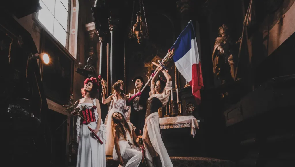 French theatre performance