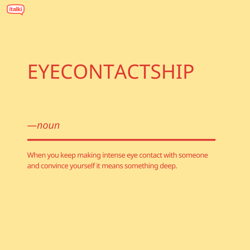 Eyecontactship definition card
