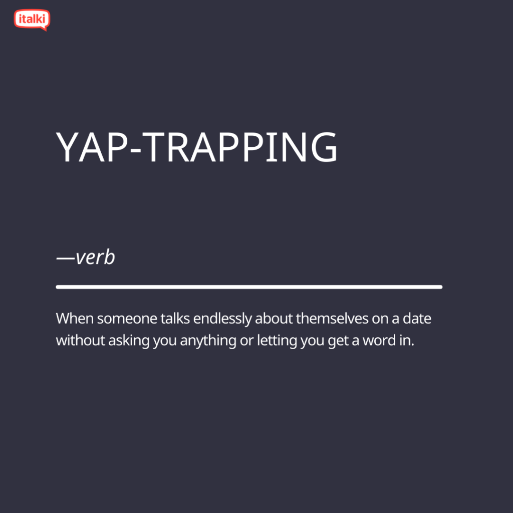 Yap-trapping definition card