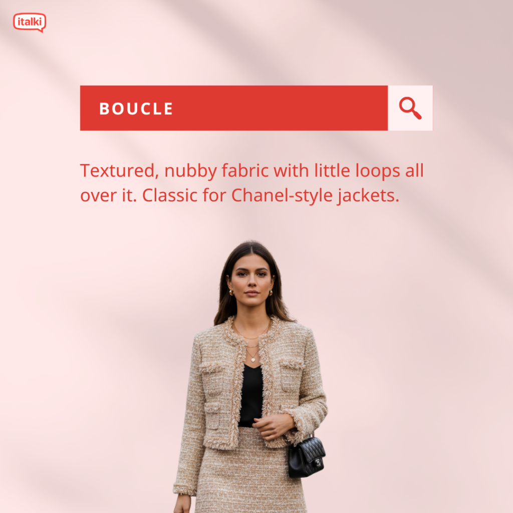 Boucle definition card