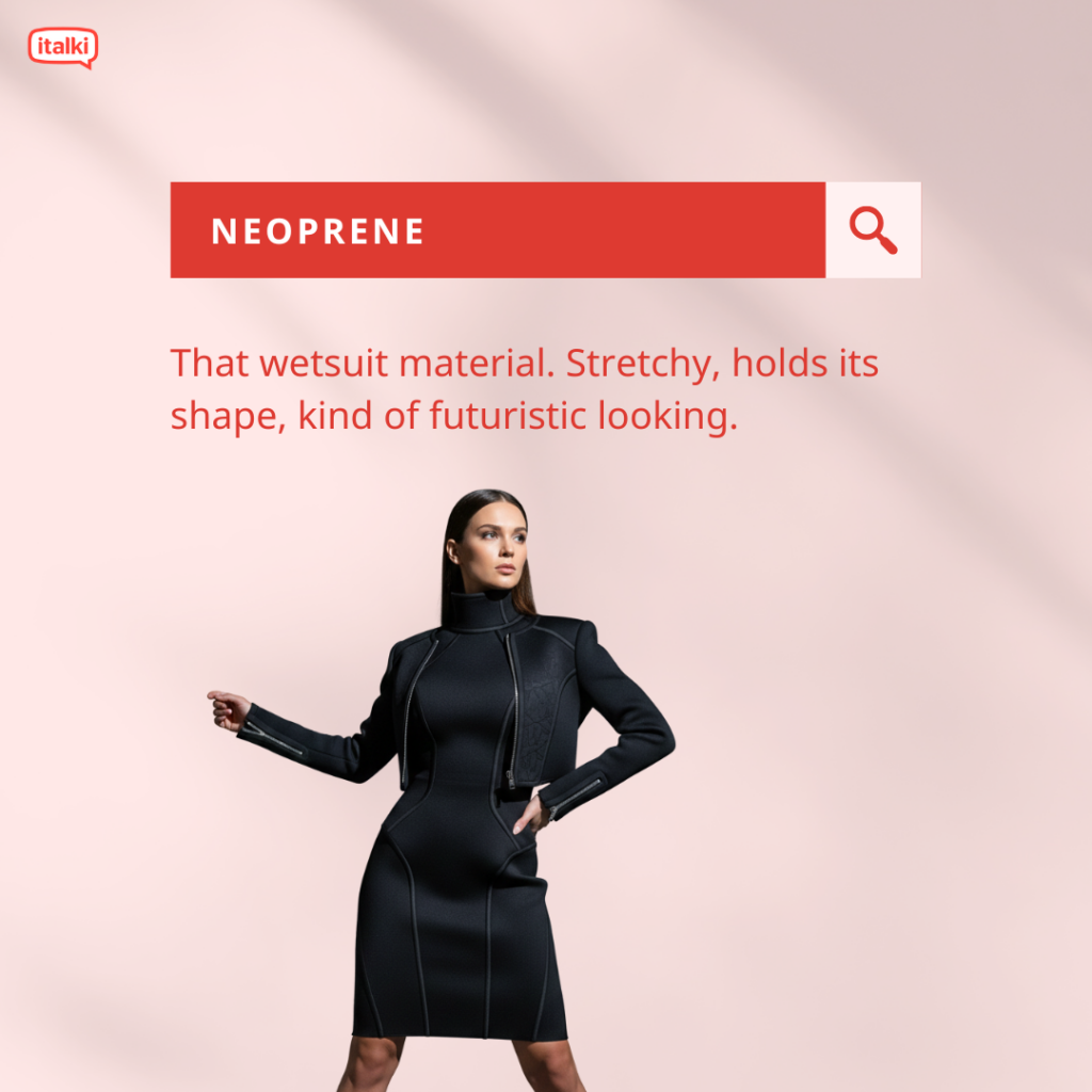 Neoprene  definition card