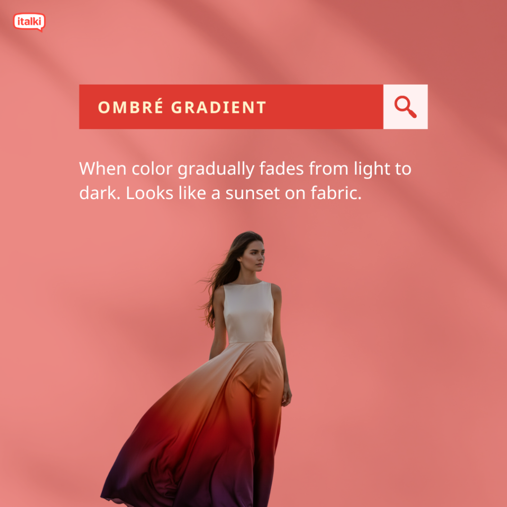 Ombré  definition card