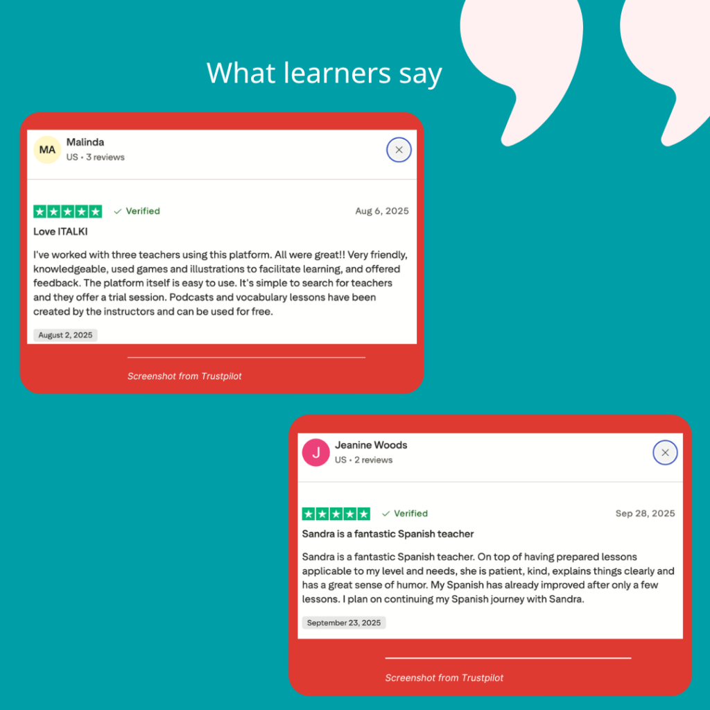 italki learners reviews