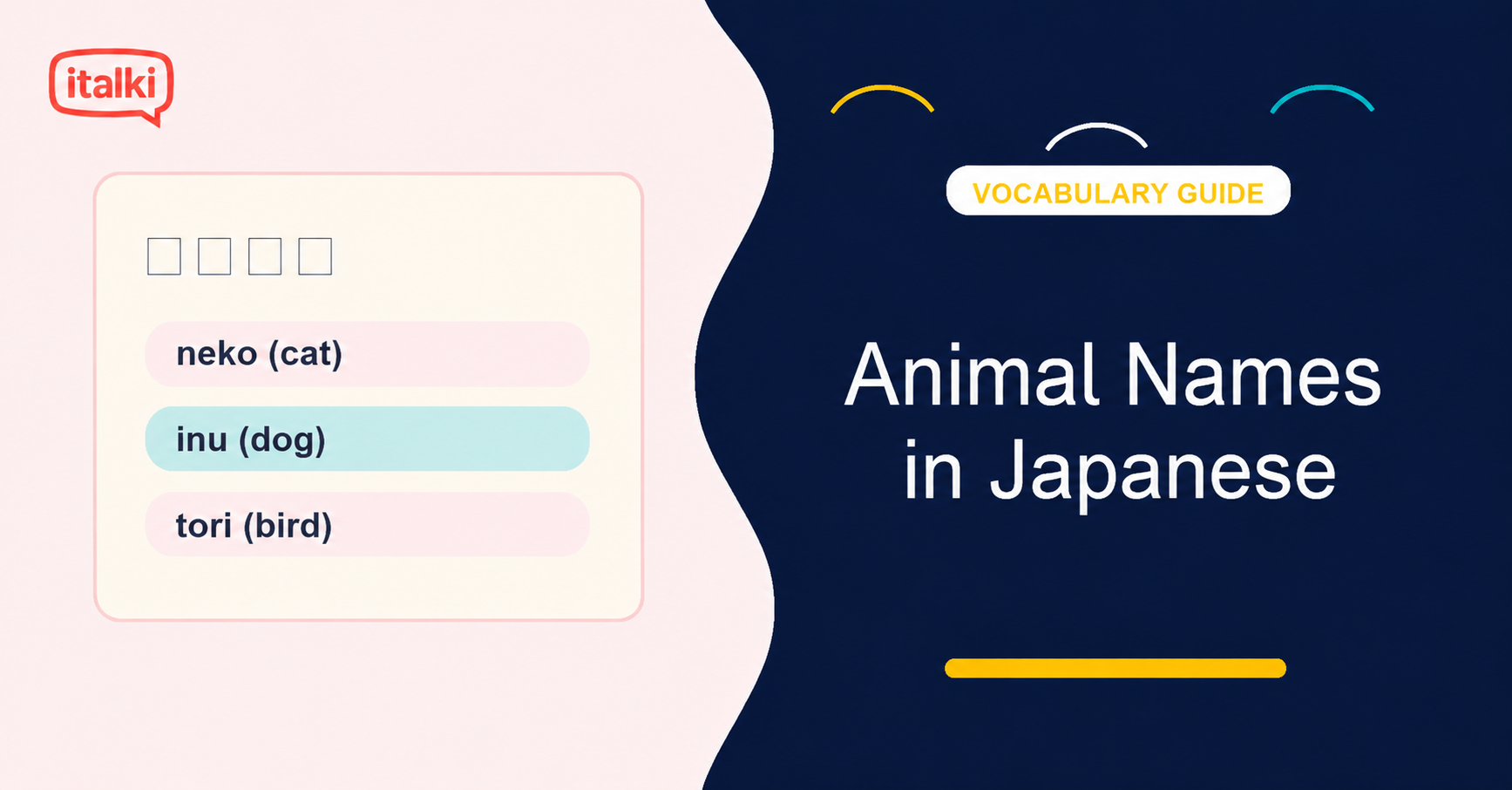 Animal Names in Japanese: From Pets to Wildlife