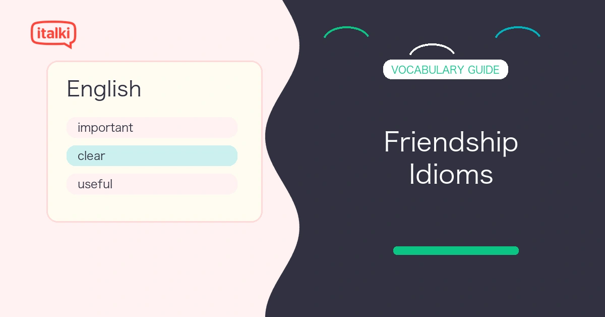 10 English Idioms About Friendship and Relationships feature image