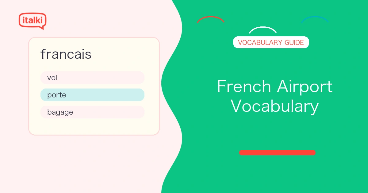 French Airport Vocabulary: Key Words and Phrases for Travellers feature image