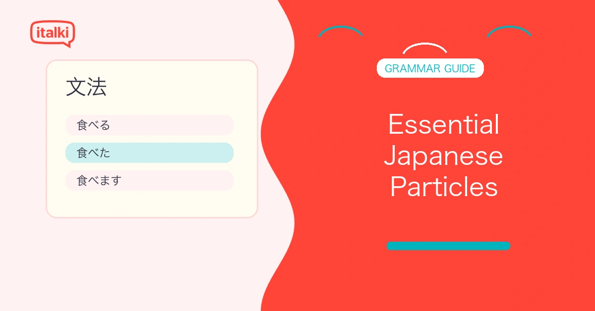 Essential Japanese Particles: A Comprehensive Guide feature image