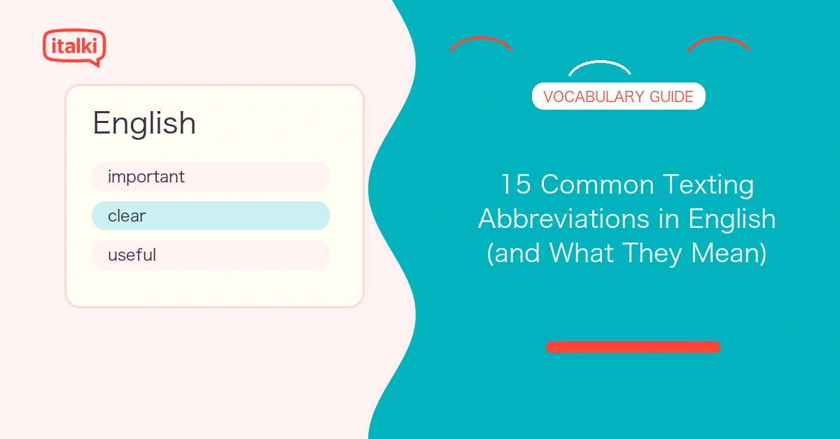 15 Common Texting Abbreviations in English (and What They Mean) feature image