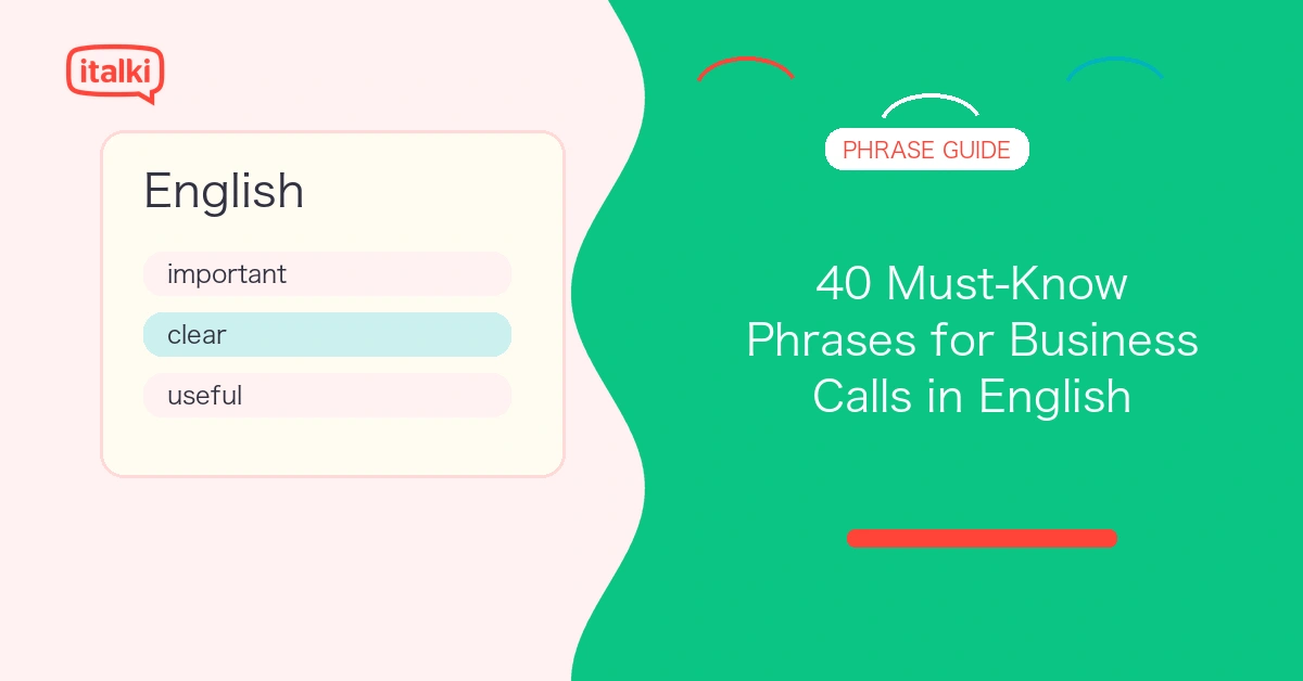 40 Must-Know Phrases for Business Calls in English feature image