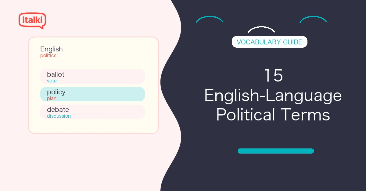 15 English-Language Political Terms Explained feature image