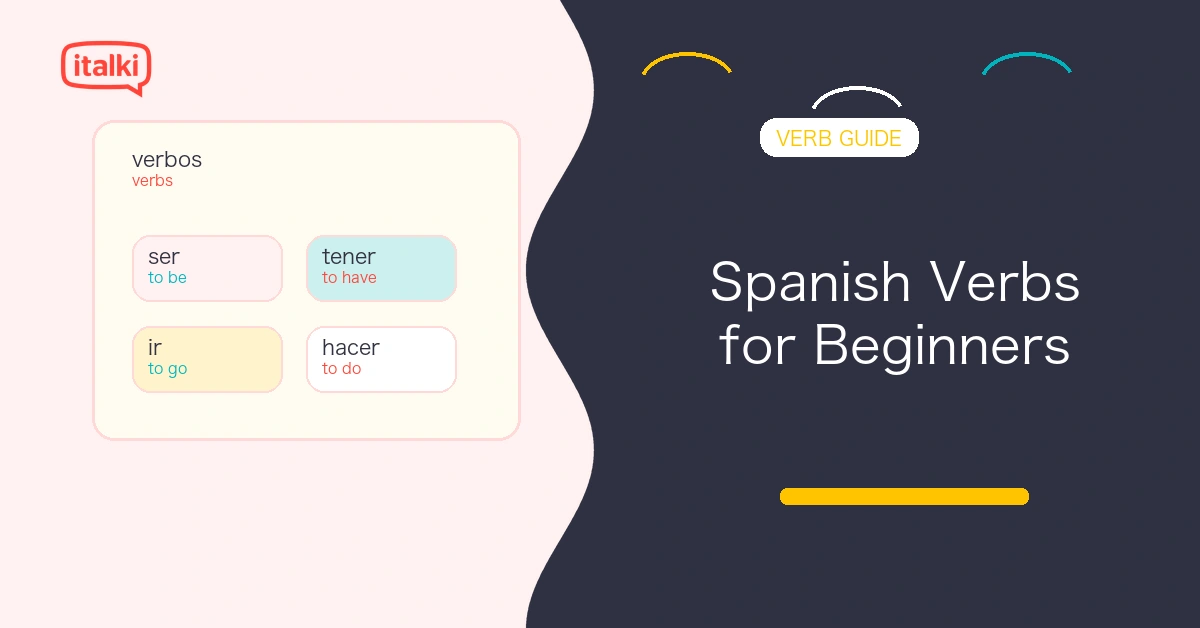 80 Essential Spanish Verbs for Beginners (With Conjugation Tables) feature image