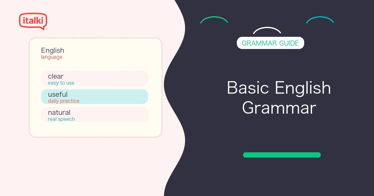 Basic English Grammar Rules for Beginners: Simple Explanations and Examples feature image
