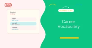 Career Vocabulary in English: Professional Words and Phrases for Work