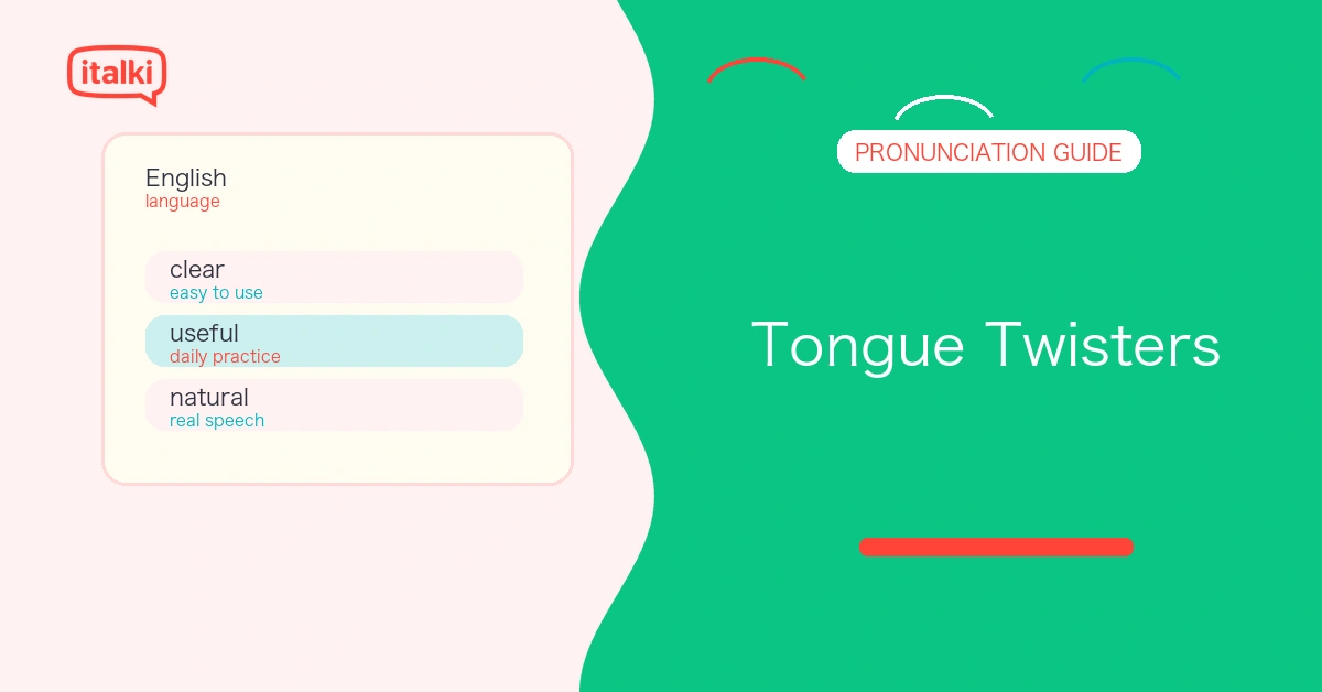 Can Tongue Twisters Help Your Pronunciation? Benefits, Examples, and Practice Tips feature image