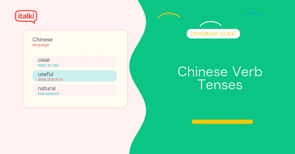 Chinese Verb Tenses: Do They Exist? Rules, Examples, and Common Mistakes feature image