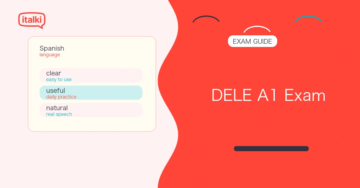 DELE A1 Exam Guide: Format, Skills, Scoring, and Study Plan feature image